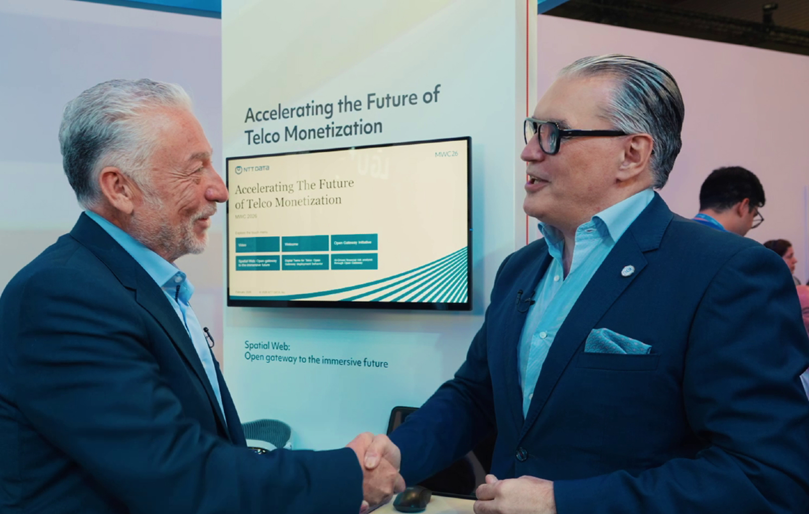 Teodoro López, Executive VP, Telecom & Media at NTT DATA, Inc., talking about the forces reshaping telecom