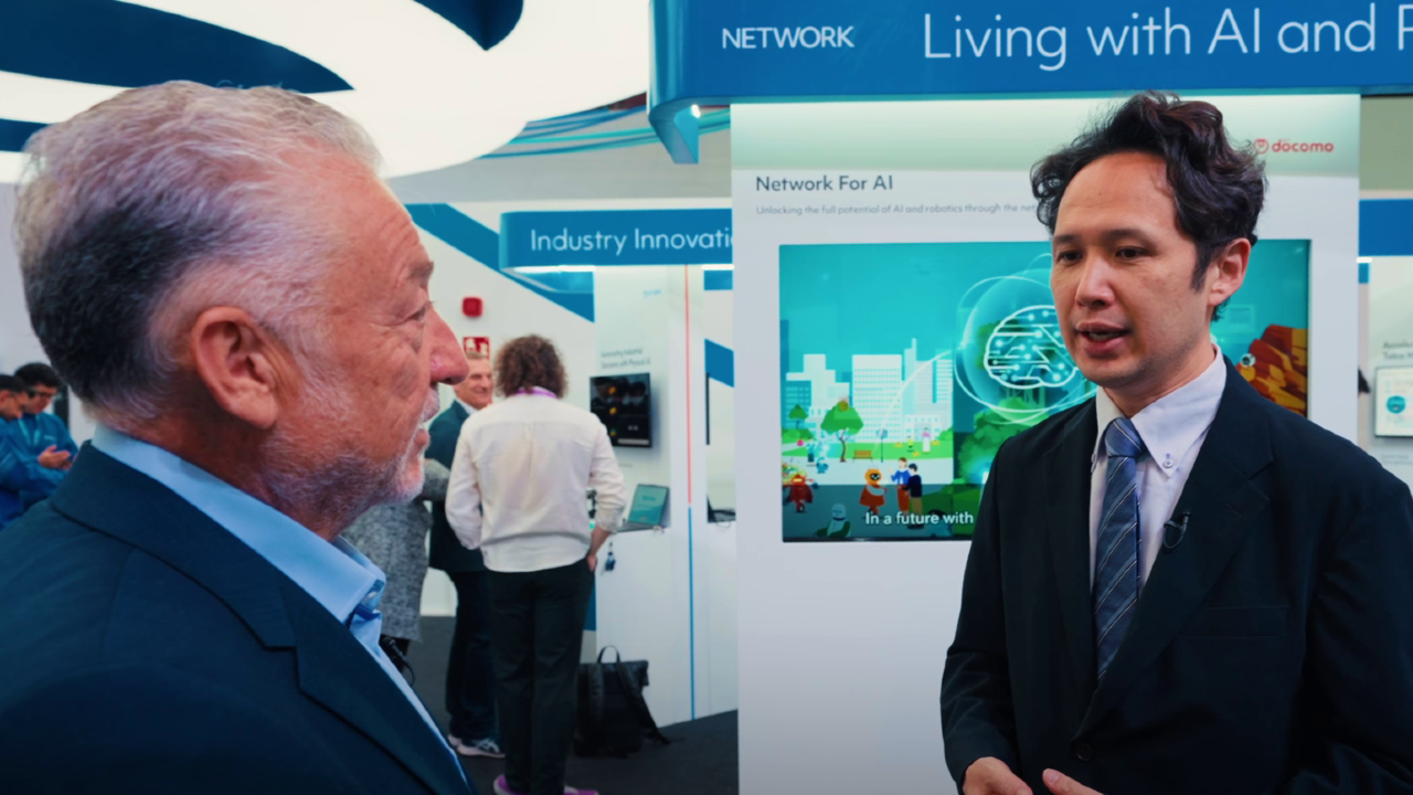 Satoshi Nagata, Senior Manager 6G-Tech Department at NTT DOCOMO, Inc., shared insights into the future of 6G and how AI is reshaping network design.