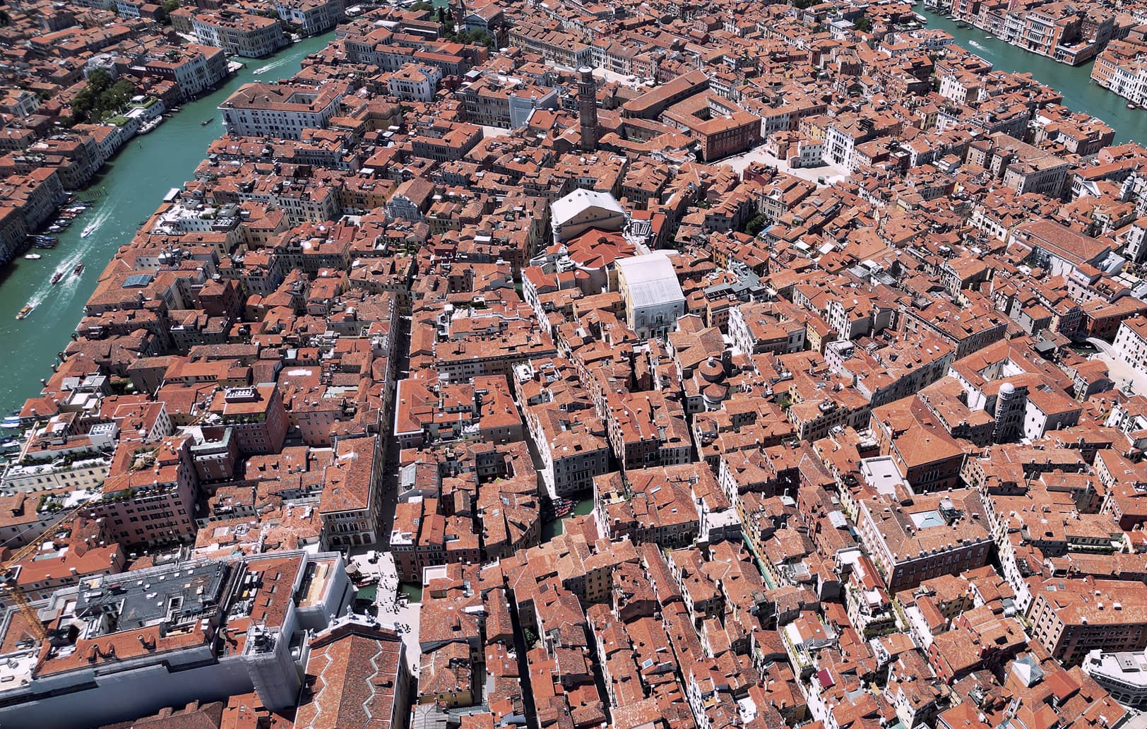 City seen from above